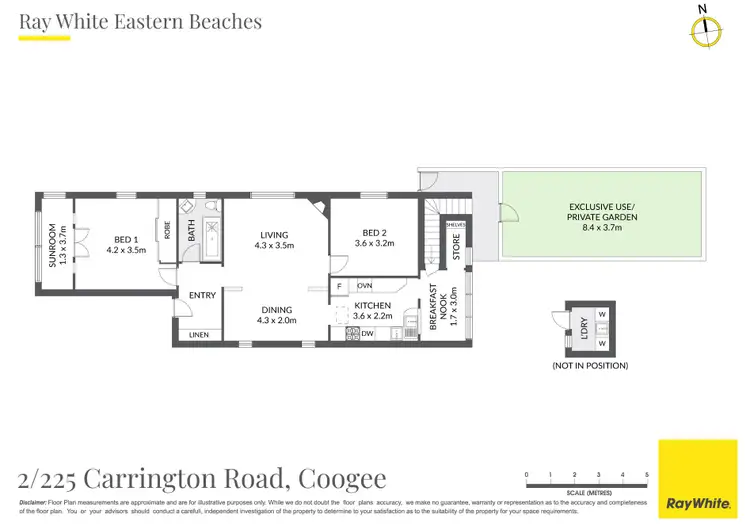 Floorplan of Homely apartment listing, 2/225 Carrington Road, Coogee NSW 2034