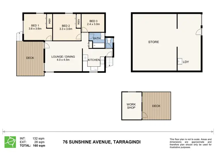 Floorplan of Homely house listing, 76 Sunshine Avenue, Tarragindi QLD 4121