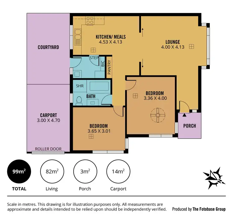 Floorplan of Homely house listing, 1/10 Norman Street, Woodville SA 5011