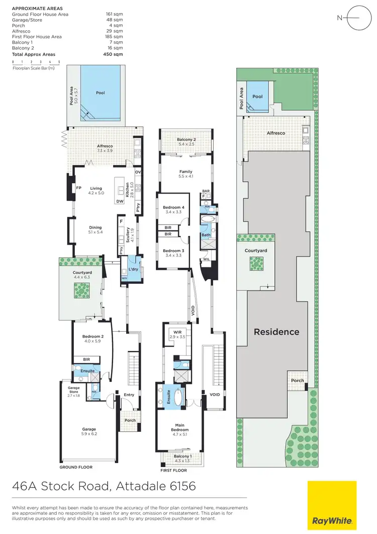 Floorplan of Homely house listing, 46A Stock Road, Attadale WA 6156