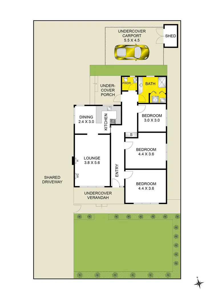 Floorplan of Homely house listing, 1/20 Bruce Street, Bell Park VIC 3215