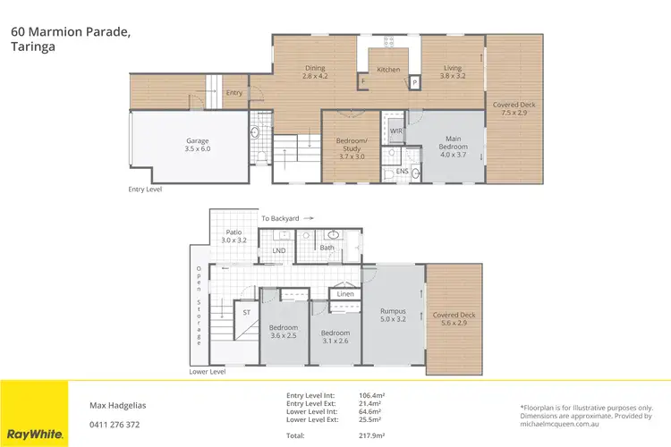 Floorplan of Homely house listing, 60 Marmion Parade, Taringa QLD 4068