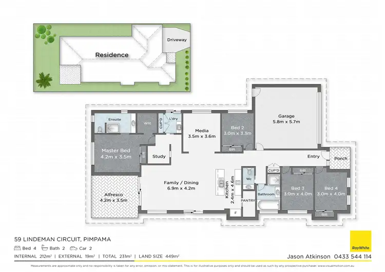 Floorplan of Homely house listing, 59 Lindeman Circuit, Pimpama QLD 4209
