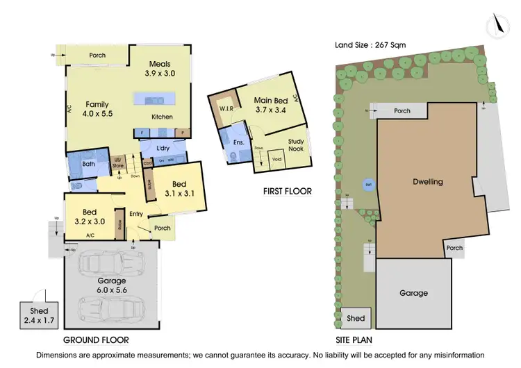 Floorplan of Homely townhouse listing, 4/15 Steven Street, Hurstbridge VIC 3099