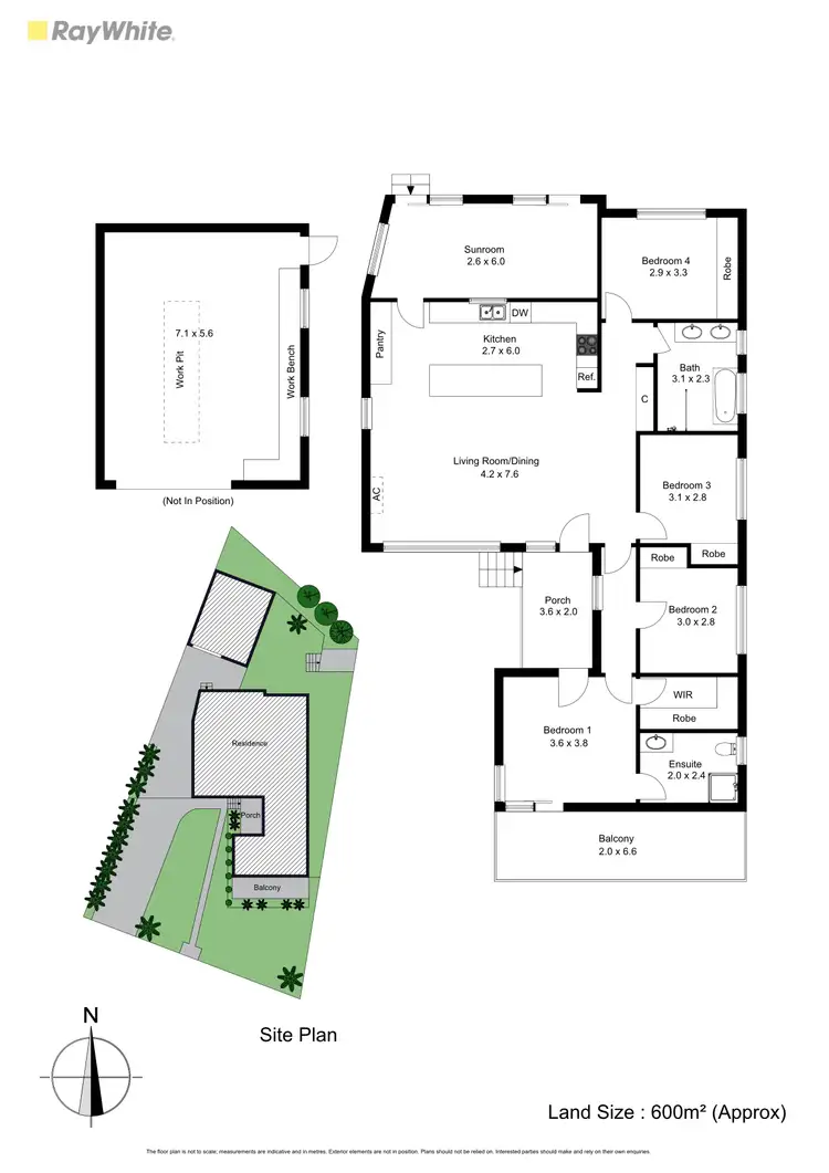 Floorplan of Homely house listing, 21 Washington Drive, Frankston VIC 3199