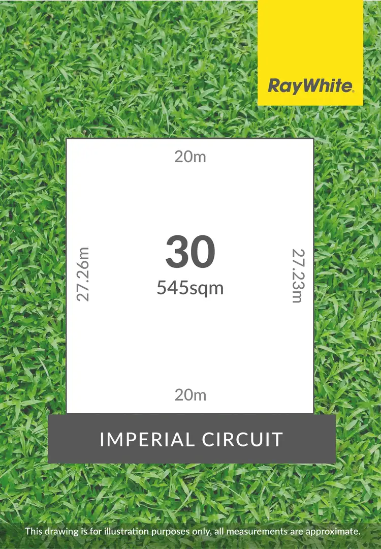 Floorplan of Homely land listing, 30 Imperial Circuit, Victor Harbor SA 5211