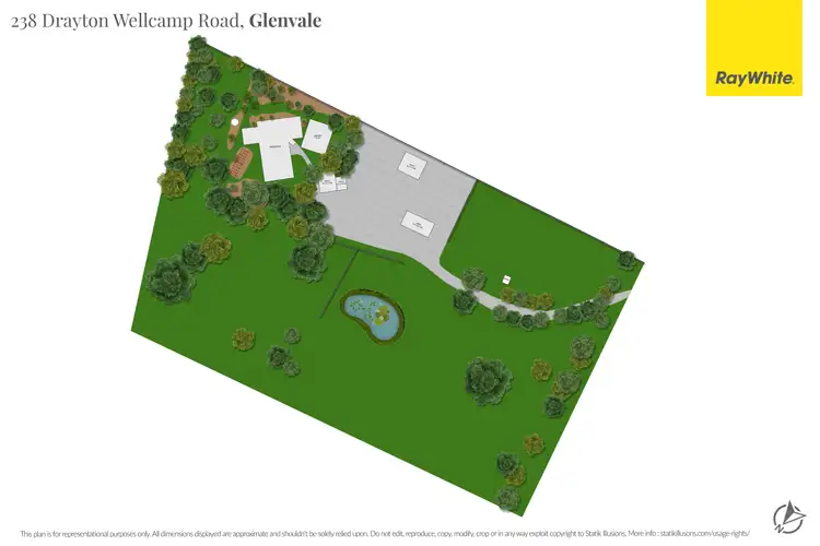 Floorplan of Homely house listing, 238 Drayton Wellcamp Road, Glenvale QLD 4350