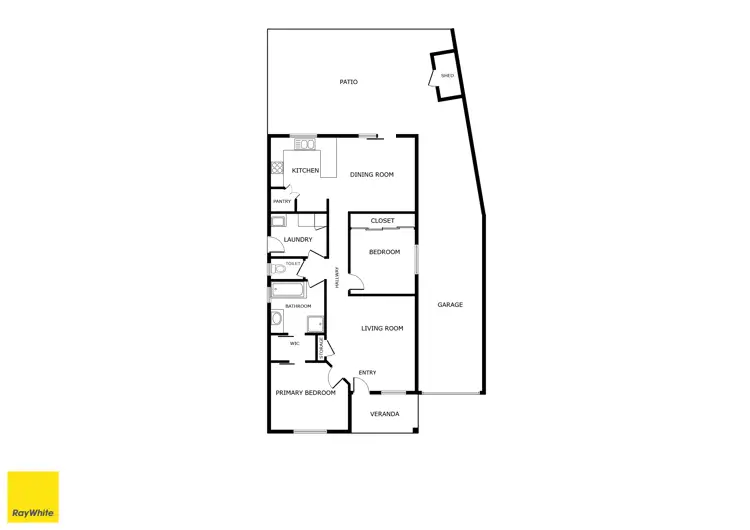 Floorplan of Homely house listing, 1/5 Golden Grove, Red Cliffs VIC 3496