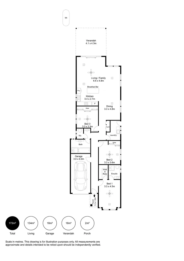 Floorplan of Homely house listing, 8/17 Valma Avenue, Fulham Gardens SA 5024