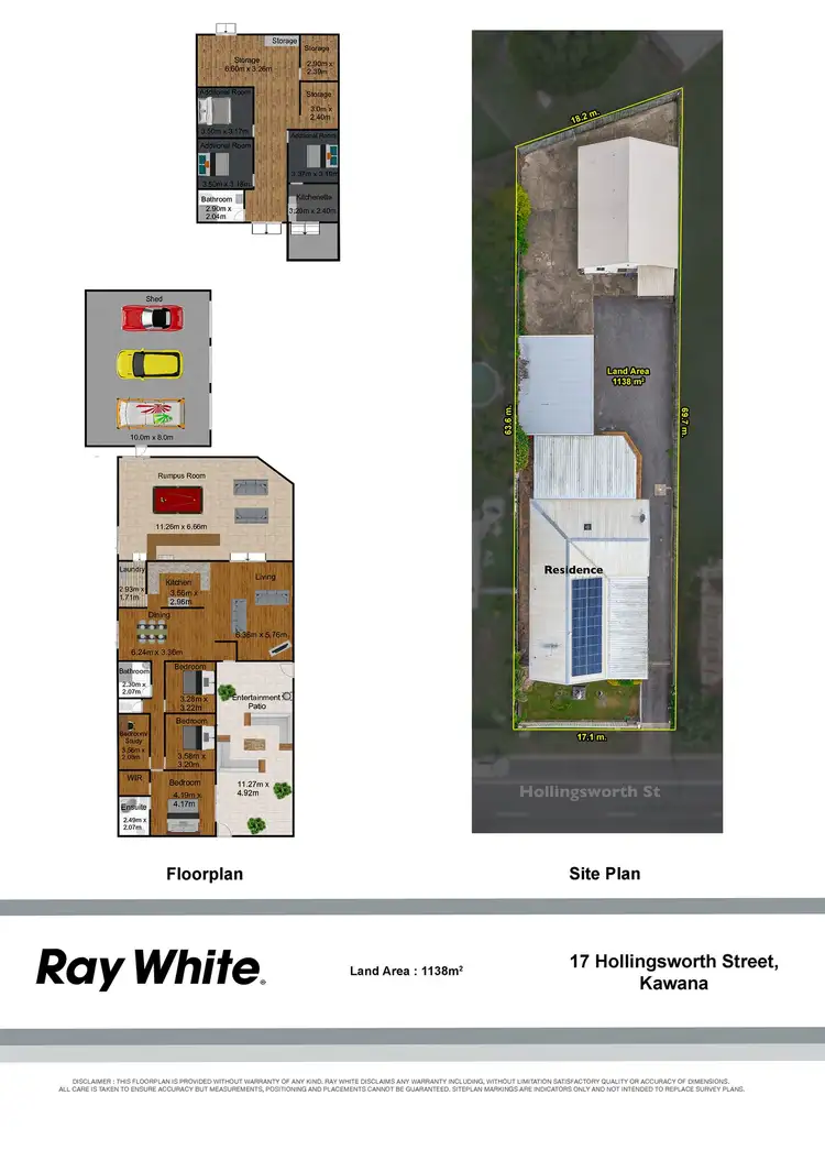 Floorplan of Homely house listing, 17 Hollingsworth Street, Kawana QLD 4701