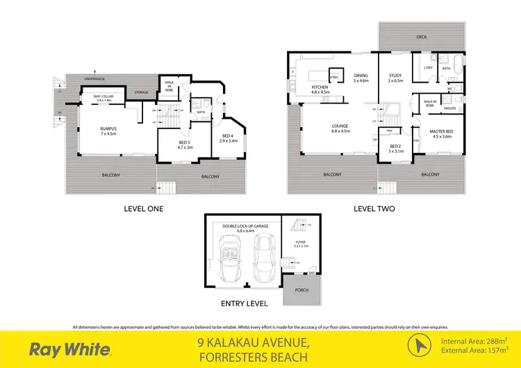 Floorplan of Homely house listing, 9 KALAKAU Avenue, Forresters Beach NSW 2260