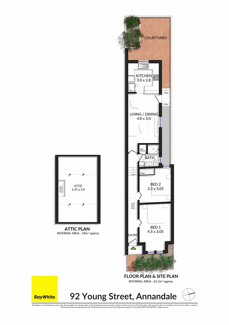 Floorplan of Homely house listing, 92 Young Street, Annandale NSW 2038