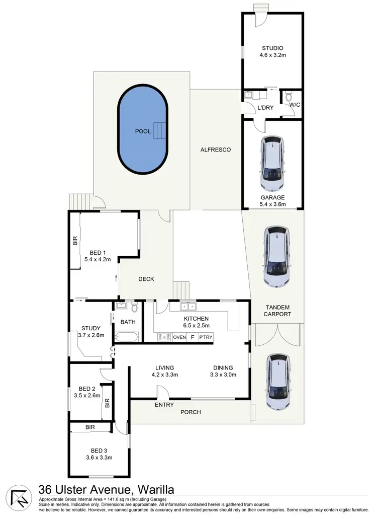 Floorplan of Homely house listing, 36 Ulster Avenue, Warilla NSW 2528