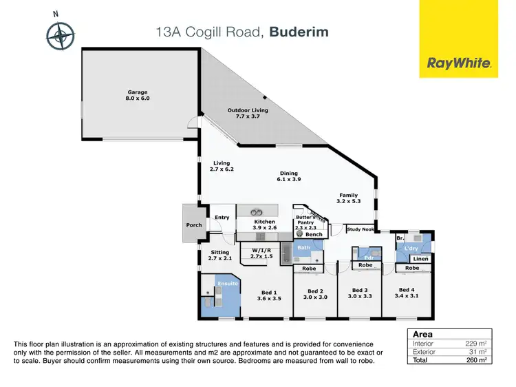 Floorplan of Homely house listing, 13A Cogill Road, Buderim QLD 4556