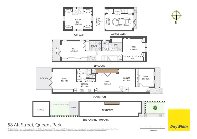 Floorplan of Homely house listing, 58 Alt Street, Queens Park NSW 2022