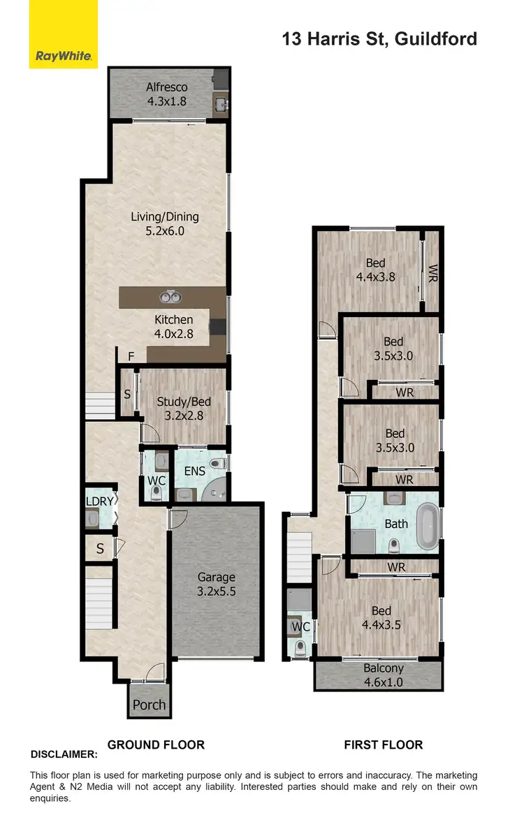 Floorplan of Homely house listing, 13B Harris Street, Guildford NSW 2161