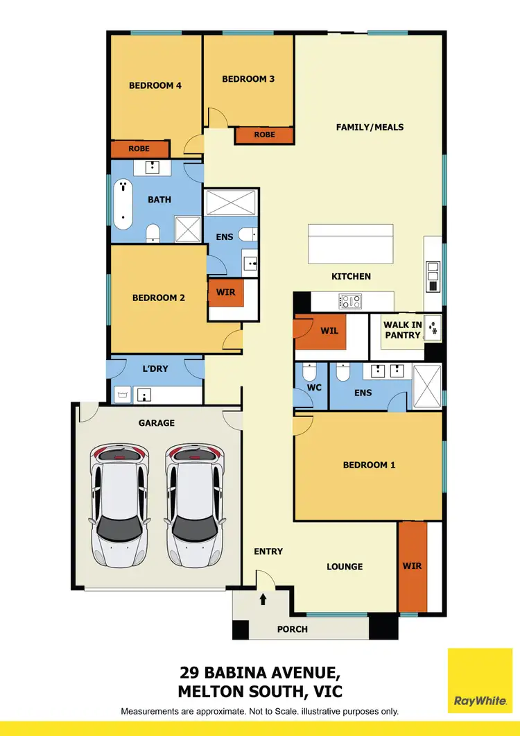 Floorplan of Homely house listing, 29 Babina Avenue, Melton South VIC 3338
