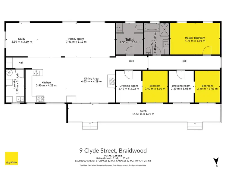 Floorplan of Homely house listing, 9 Clyde Street, Braidwood NSW 2622