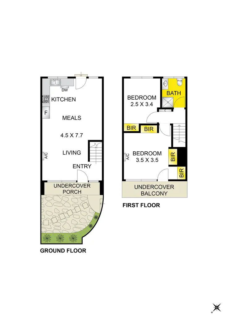 Floorplan of Homely unit listing, 4/9 Sanglen Terrace, Belmont VIC 3216
