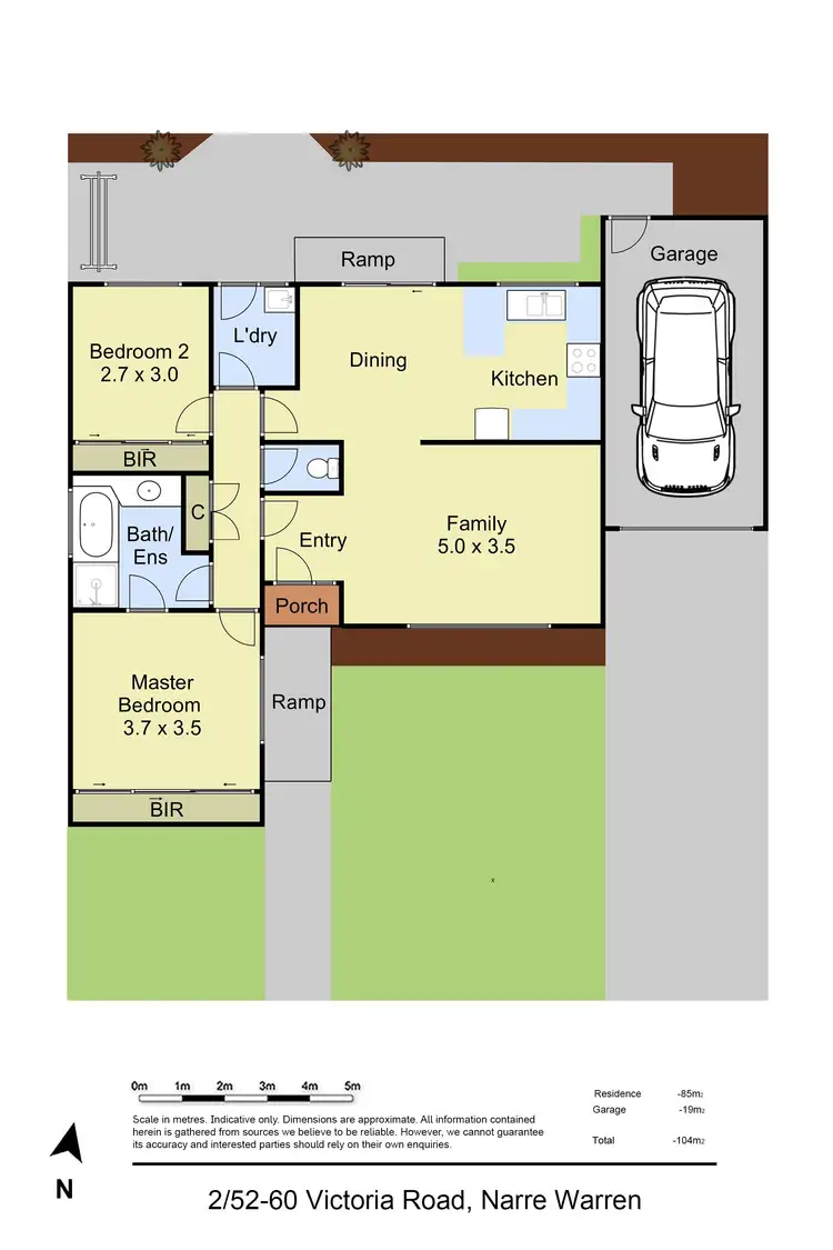 Floorplan of Homely unit listing, 2/52-60 Victoria Road, Narre Warren VIC 3805