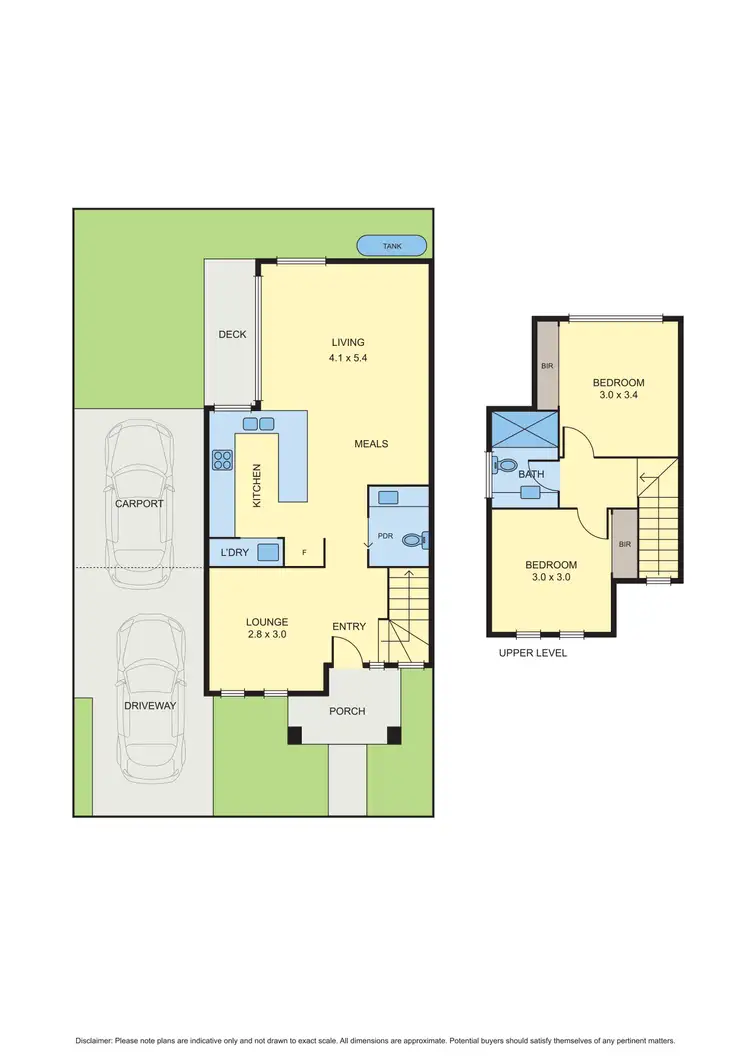 Floorplan of Homely townhouse listing, 5 Omara Street, Fawkner VIC 3060