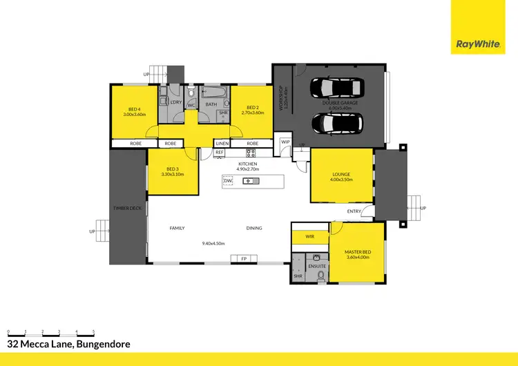 Floorplan of Homely house listing, 32 Mecca Lane, Bungendore NSW 2621