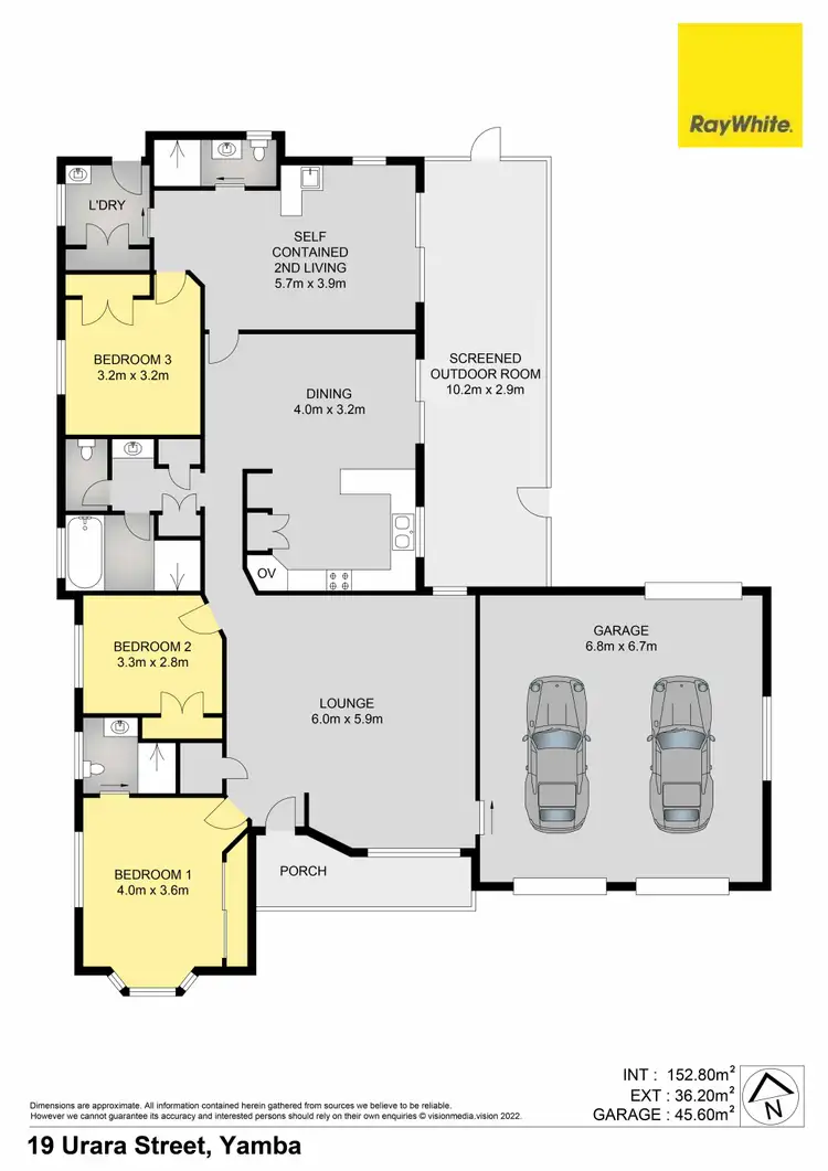 Floorplan of Homely house listing, 19 Urara Street, Yamba NSW 2464