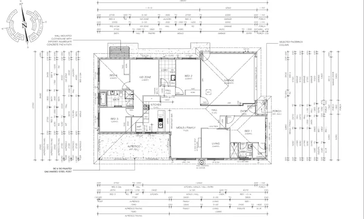 Floorplan of Homely house listing, 1 serenity Crescent, Donnybrook QLD 4510