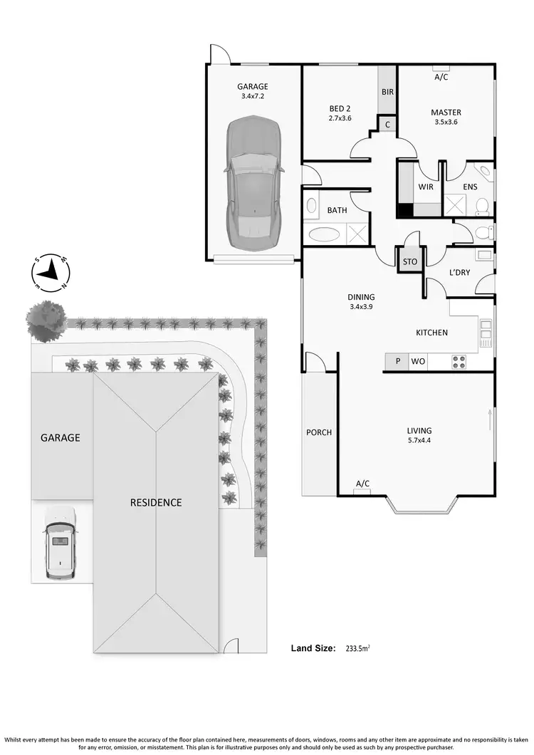 Floorplan of Homely unit listing, 3/3 Villiers Street, Frankston South VIC 3199