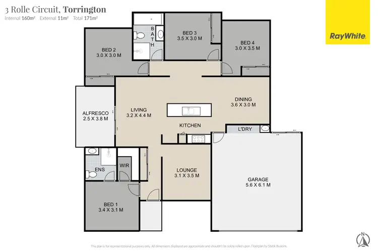 Floorplan of Homely house listing, 3 Rolle Circuit, Torrington QLD 4350
