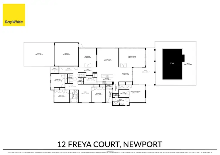 Floorplan of Homely house listing, 12 Freya Court, Newport QLD 4020