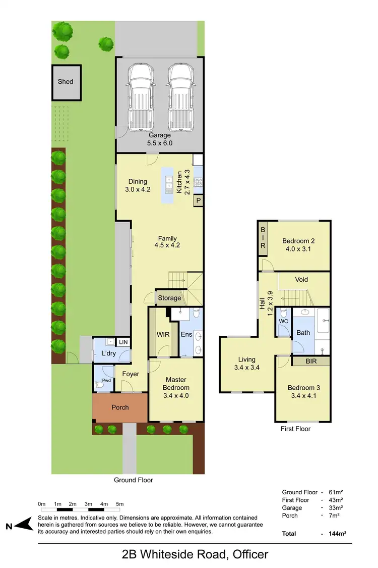 Floorplan of Homely house listing, 2B Whiteside Road, Officer VIC 3809