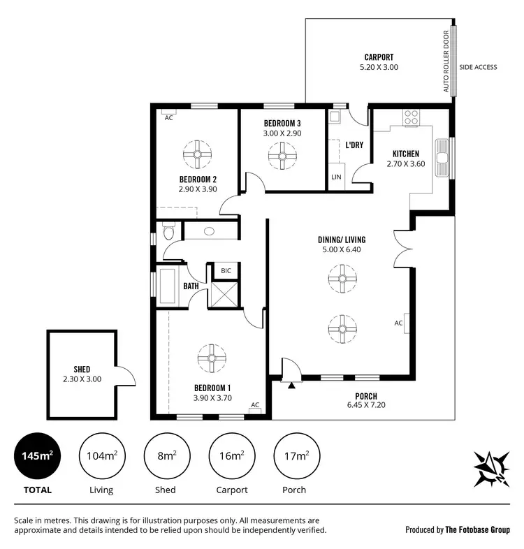Floorplan of Homely house listing, 1/1 Symonds Drive, Mount Barker SA 5251