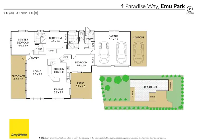 Floorplan of Homely house listing, 4 Paradise Way, Emu Park QLD 4710