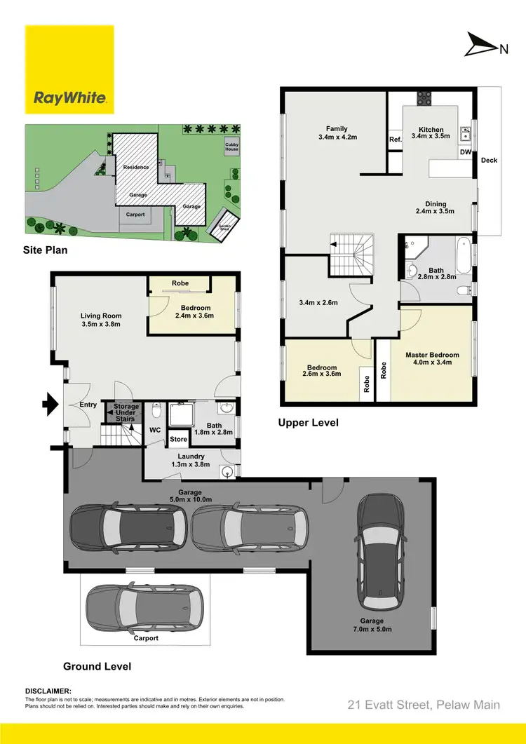 Floorplan of Homely house listing, 21 Evatt Street, Pelaw Main NSW 2327