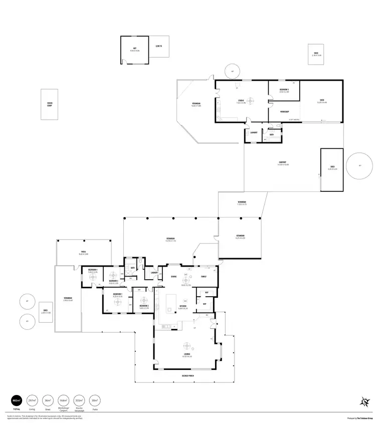 Floorplan of Homely house listing, 5-7 Nilpena Road, Northern Heights SA 5253