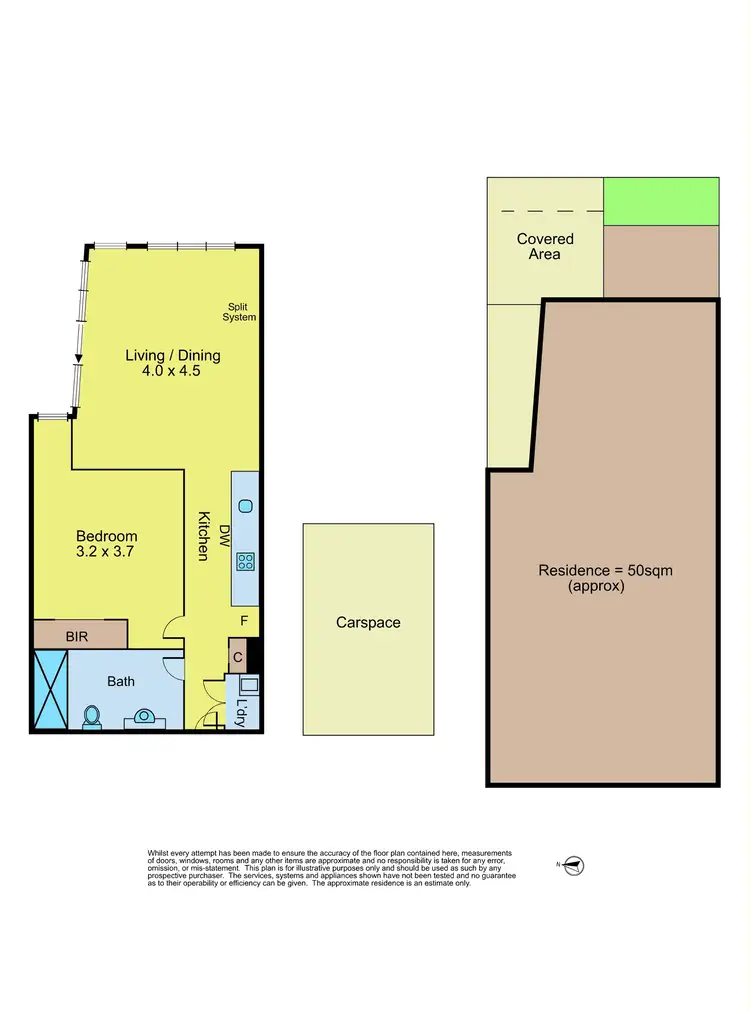 Floorplan of Homely apartment listing, 108/8 Yarra Bing Crescent, Burwood VIC 3125