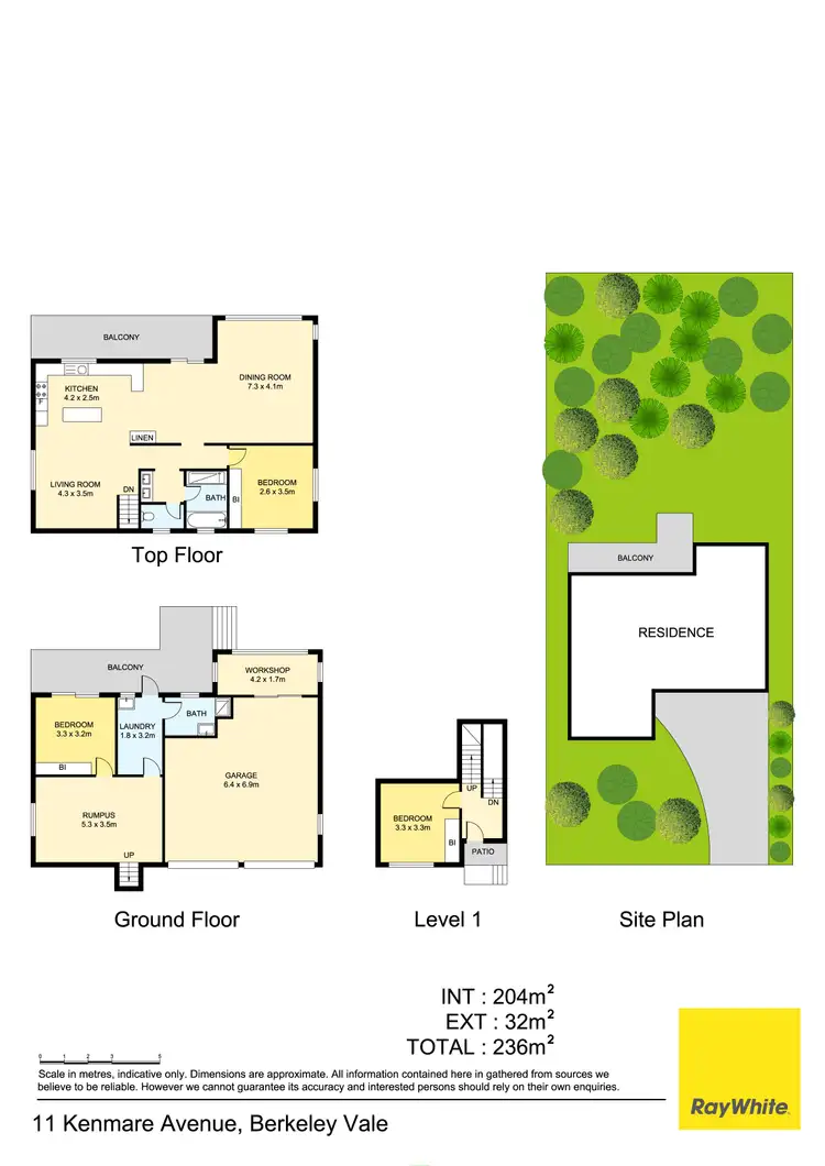 Floorplan of Homely house listing, 11 Kenmare Avenue, Berkeley Vale NSW 2261