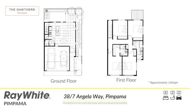 Floorplan of Homely house listing, 38/7 Angela Way, Pimpama QLD 4209