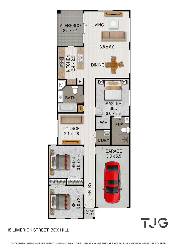 Floorplan of Homely house listing, 18 Limerick Street, Box Hill NSW 2765