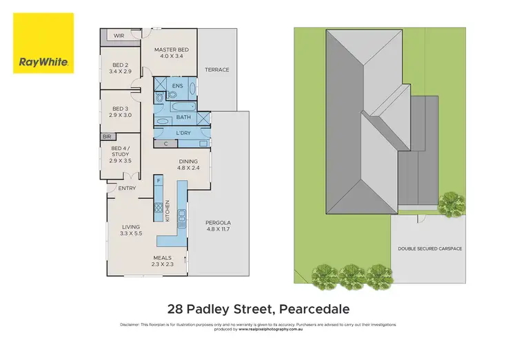 Floorplan of Homely house listing, 28 Padley Street, Pearcedale VIC 3912
