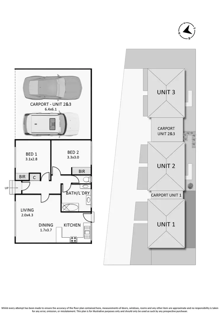 Floorplan of Homely house listing, 2/26 James Street, Frankston VIC 3199
