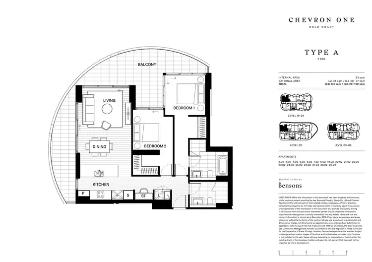Floorplan of Homely apartment listing, 36-44 Stanhill Drive, Surfers Paradise QLD 4217