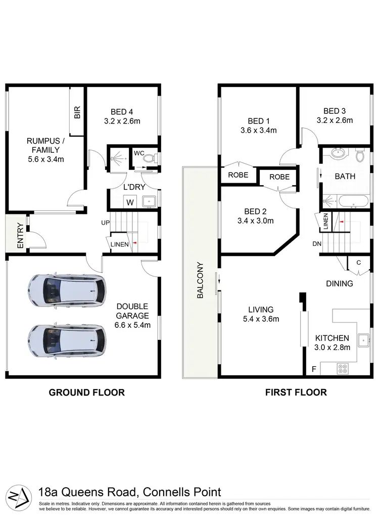 Floorplan of Homely house listing, 18A Queens Road, Connells Point NSW 2221