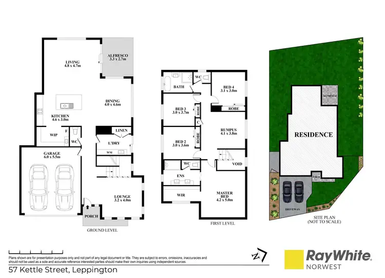 Floorplan of Homely house listing, 57 Kettle Street, Leppington NSW 2179
