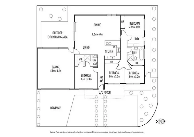 Floorplan of Homely house listing, 2B Springhurst Crescent, Grovedale VIC 3216