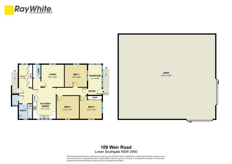 Floorplan of Homely rural property listing, 109 Weir Road, Lower Southgate NSW 2460