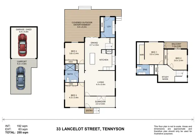 Floorplan of Homely house listing, 33 Lancelot Street, Tennyson QLD 4105