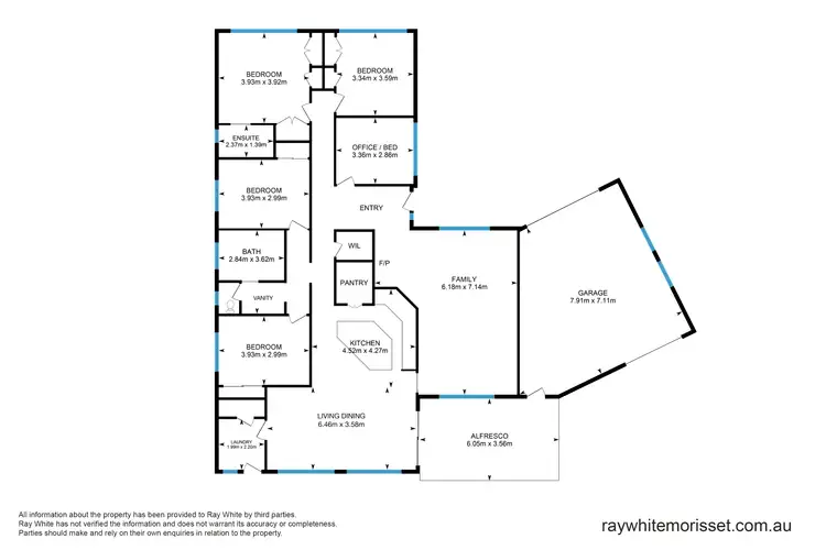 Floorplan of Homely house listing, 10 Alani Close, Bonnells Bay NSW 2264