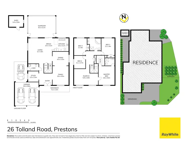 Floorplan of Homely house listing, 26 Tolland Road, Prestons NSW 2170